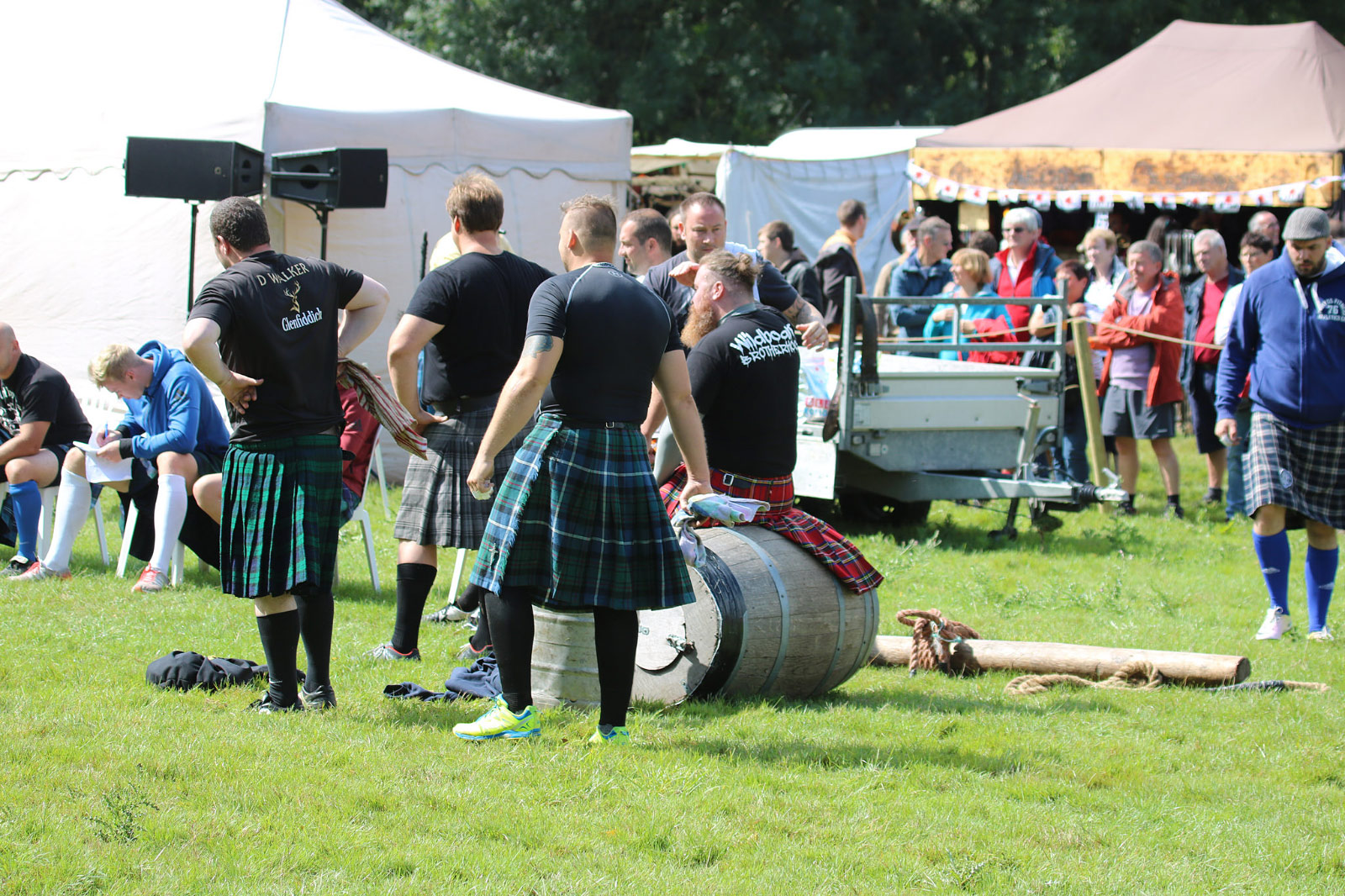 Scottish Days, Hougoumont (Waterloo)